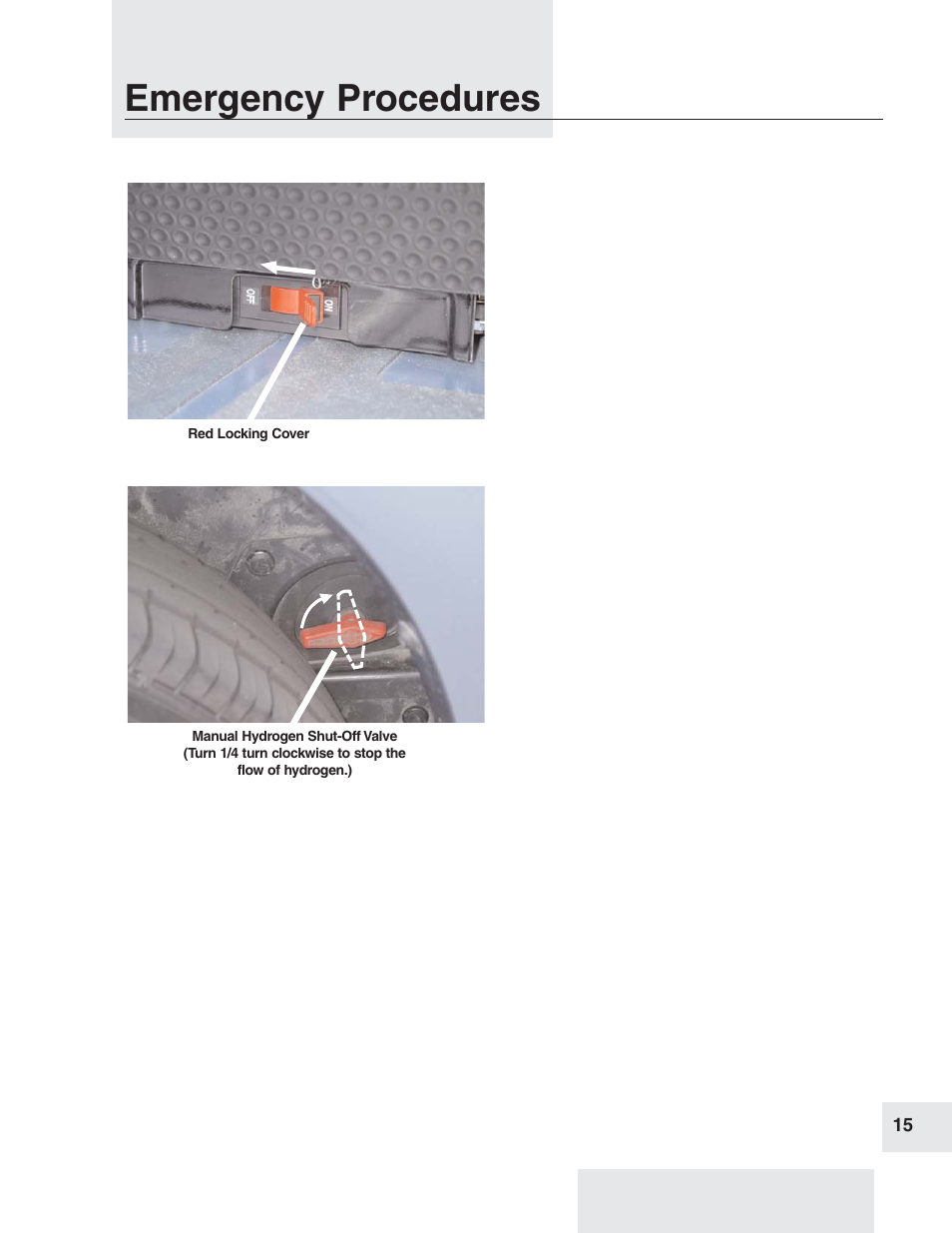 Emergency procedures, Continued | HONDA FCX User Manual | Page 19 / 24