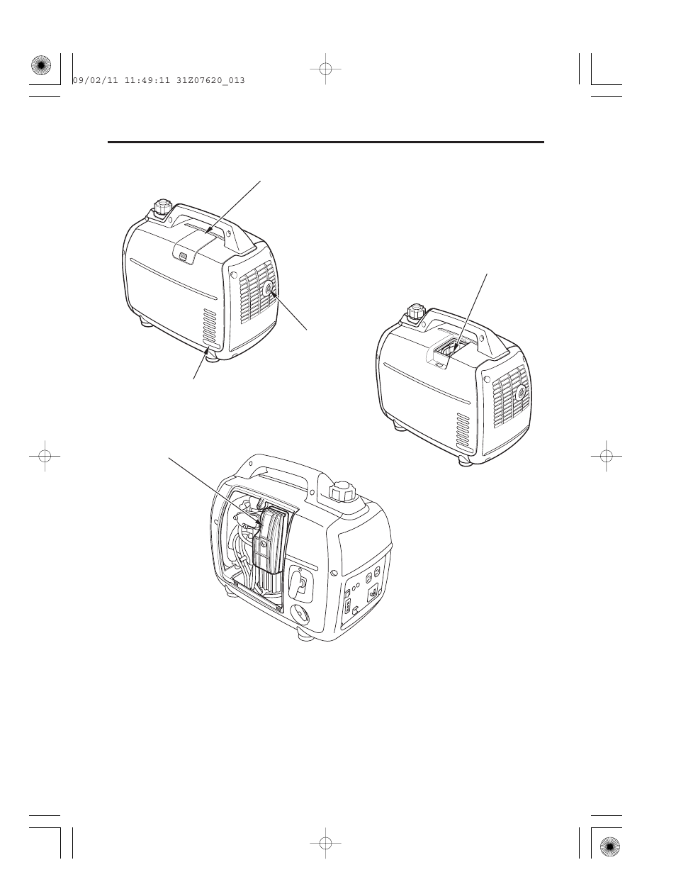 12 controls & features | HONDA EU2000i User Manual | Page 14 / 96