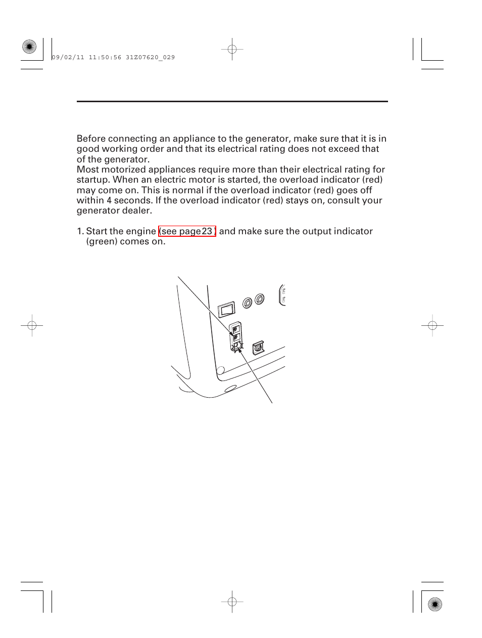 Ac operation, 28 operation | HONDA EU2000i User Manual | Page 30 / 96