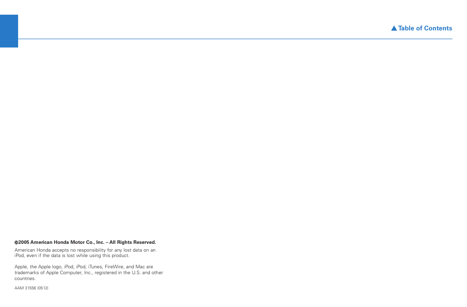 HONDA S2000 User Manual | Page 21 / 21