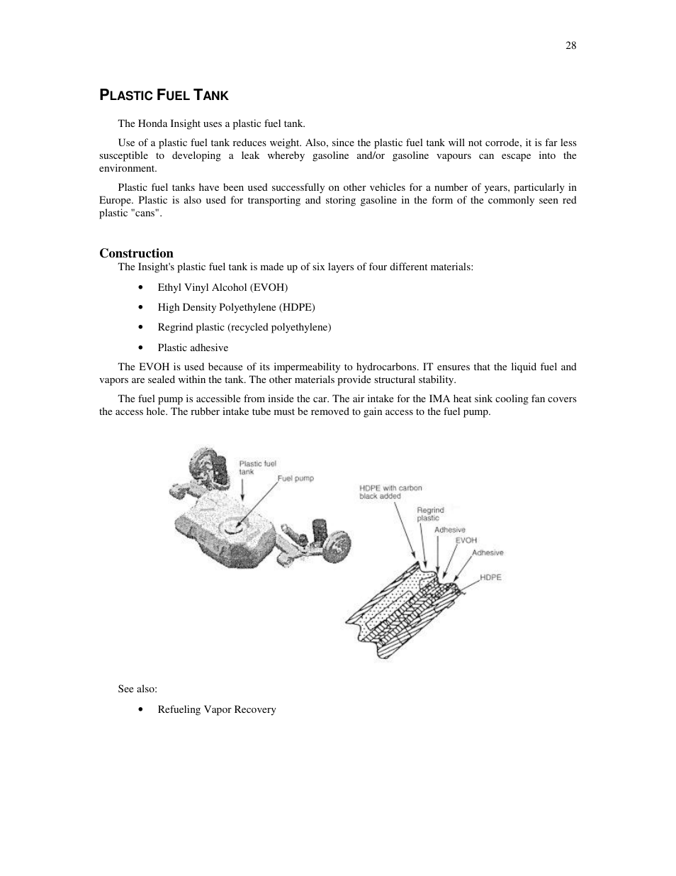 Lastic, Construction | HONDA Insight User Manual | Page 28 / 93