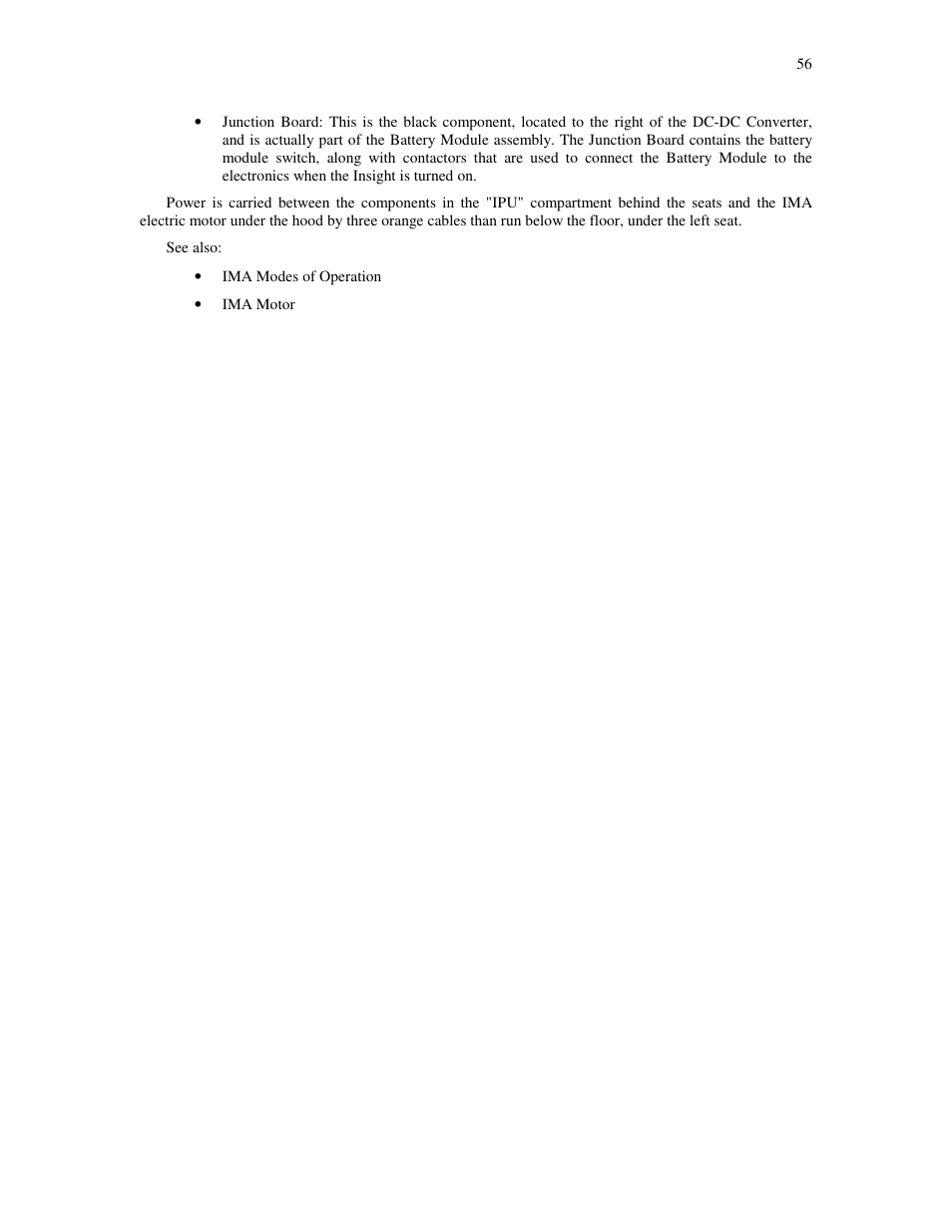 HONDA Insight User Manual | Page 56 / 93