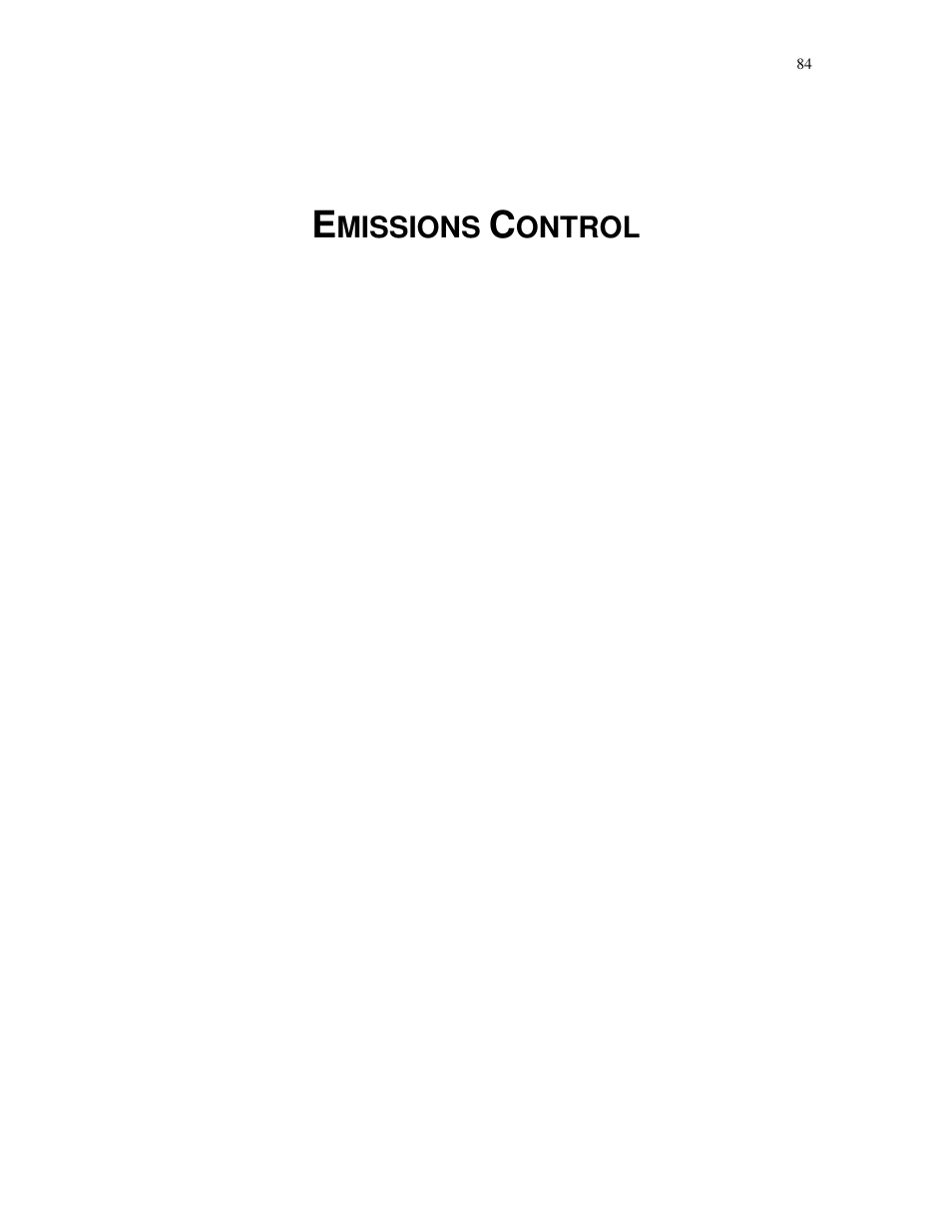 Emissions control | HONDA Insight User Manual | Page 84 / 93