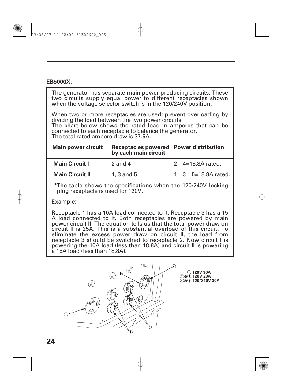 HONDA EB3800X User Manual | Page 26 / 69
