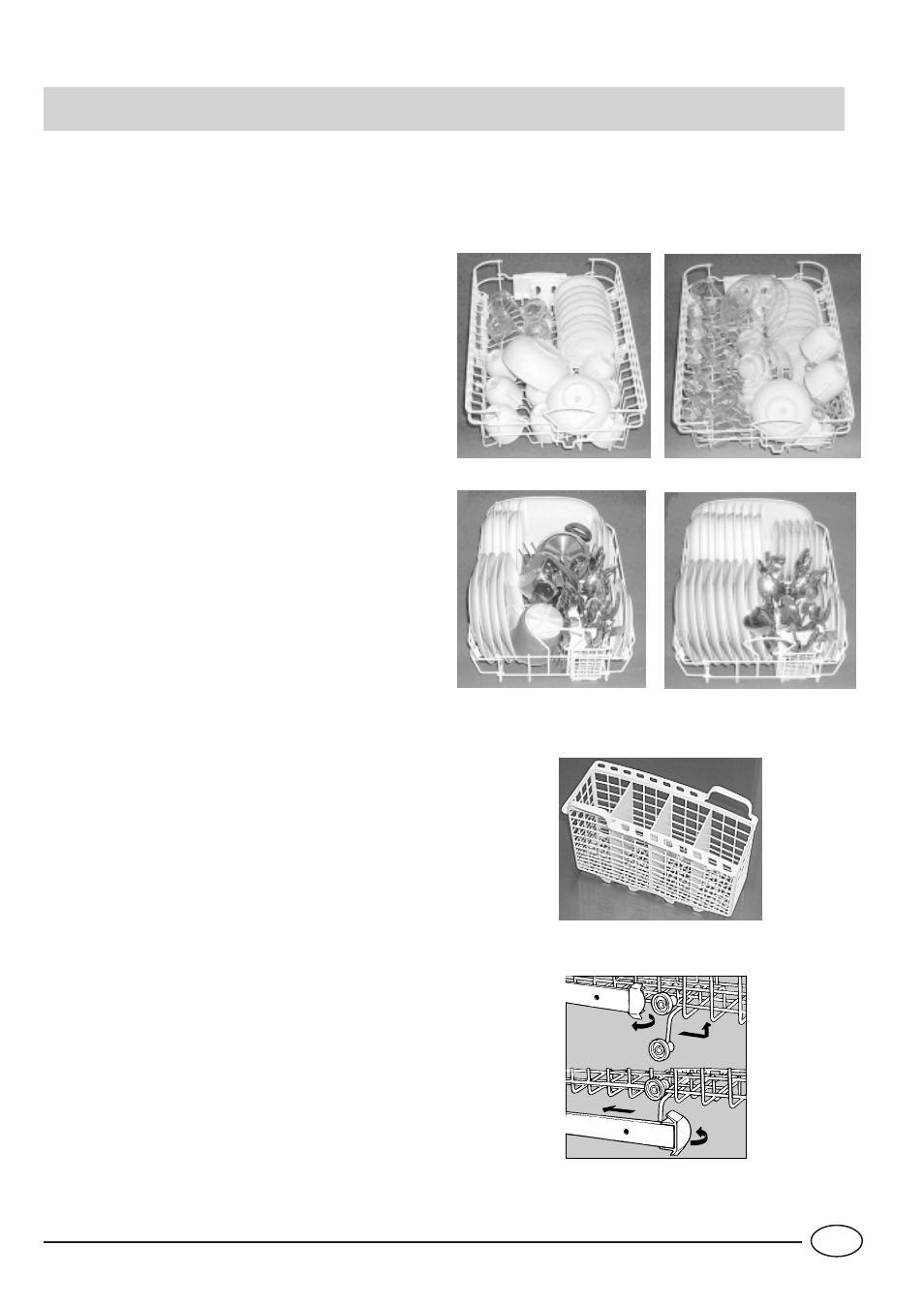 Carregar a louça | Indesit IDL 42 EU User Manual | Page 68 / 76