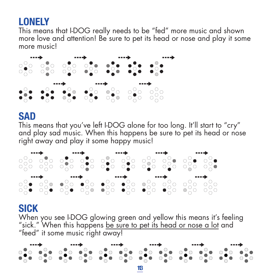 Lonely, Sick | Hasbro 75024 User Manual | Page 14 / 16
