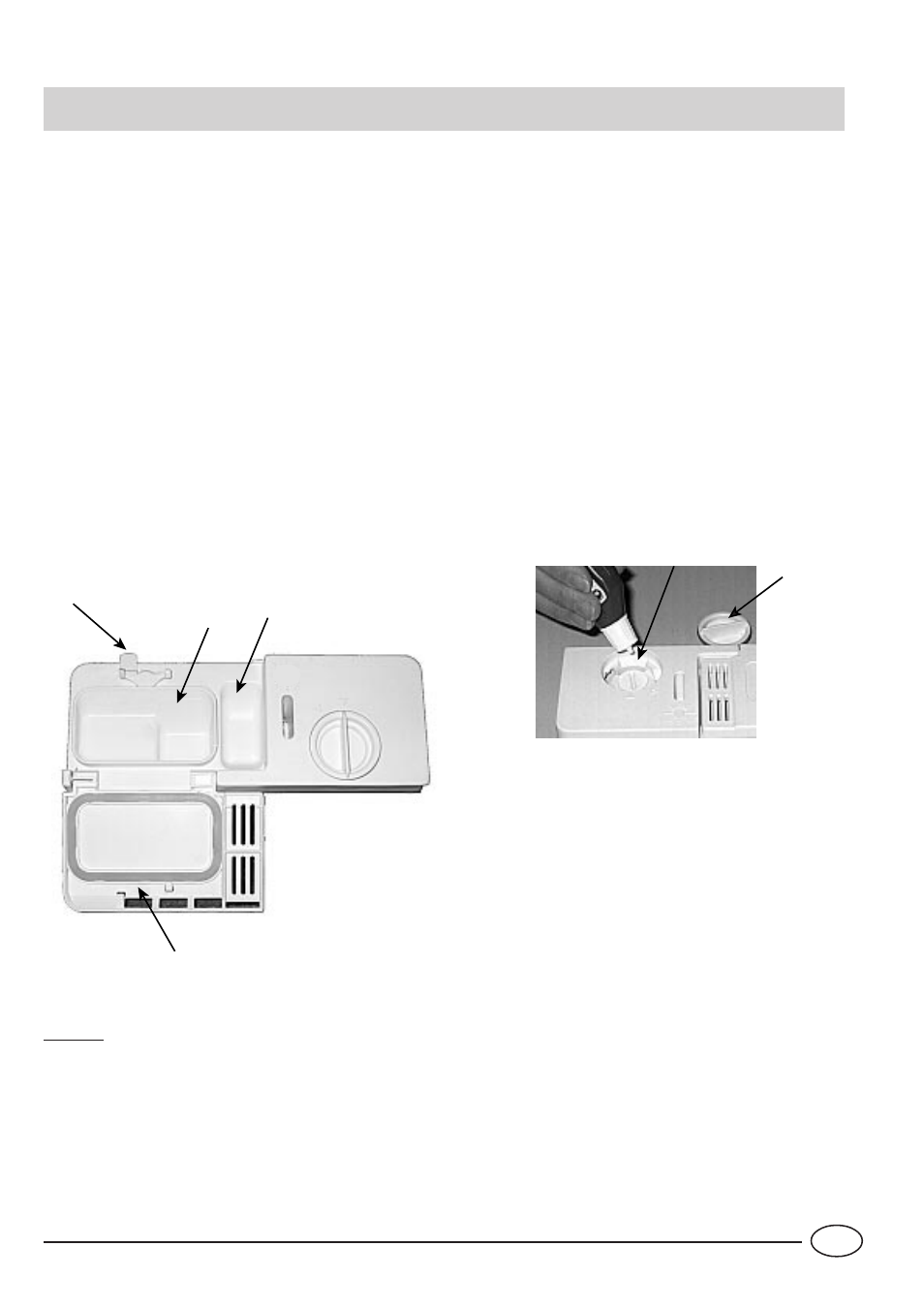 Geschirrspülmittel und klarspüler | Indesit IDE 44 EU User Manual | Page 39 / 80