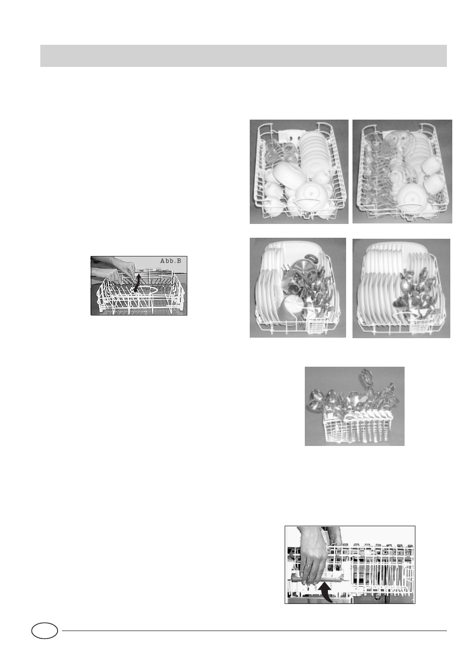 Einsortieren des geschirrs | Indesit IDE 44 EU User Manual | Page 40 / 80