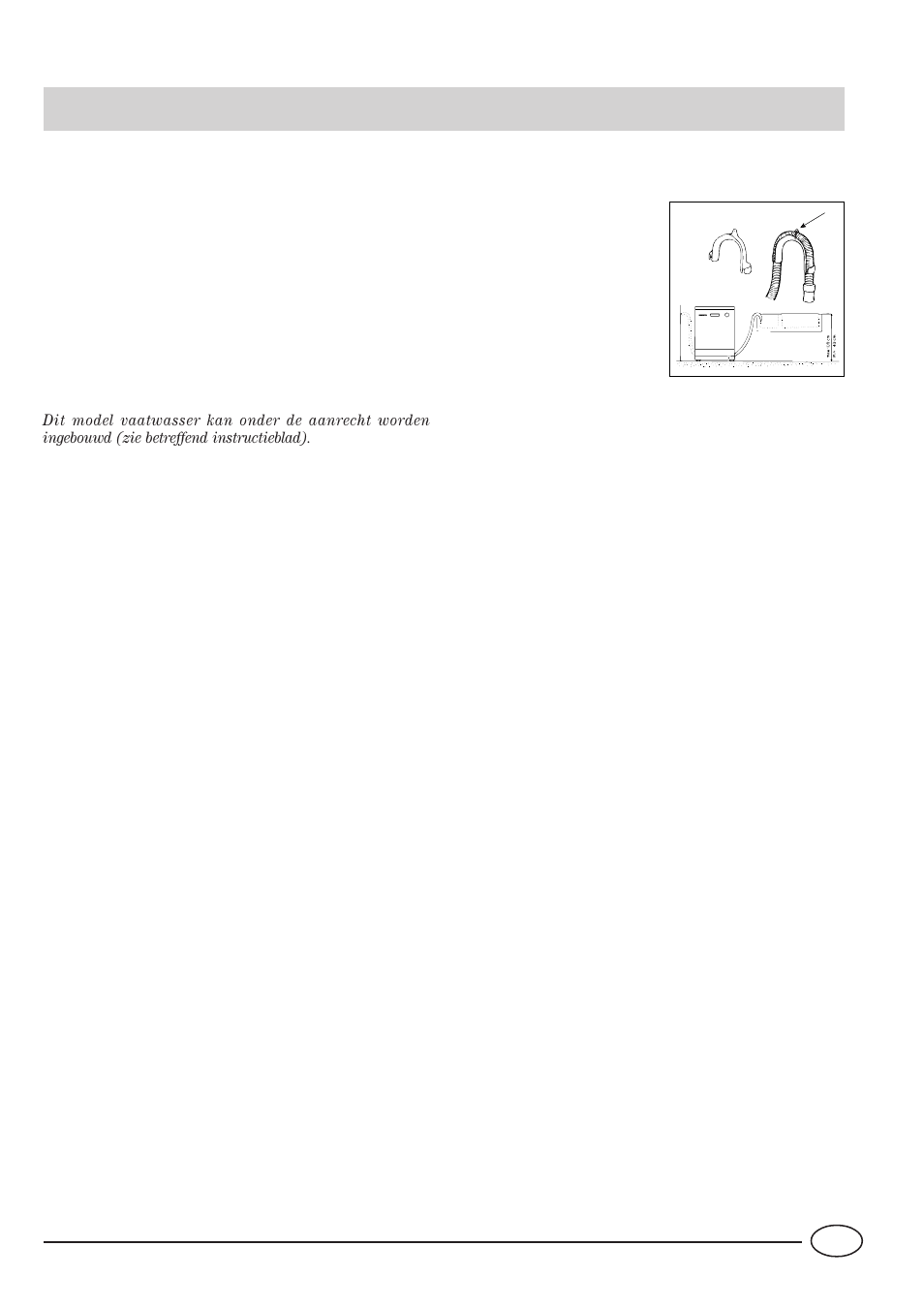 Installatie | Indesit IDE 44 EU User Manual | Page 57 / 80