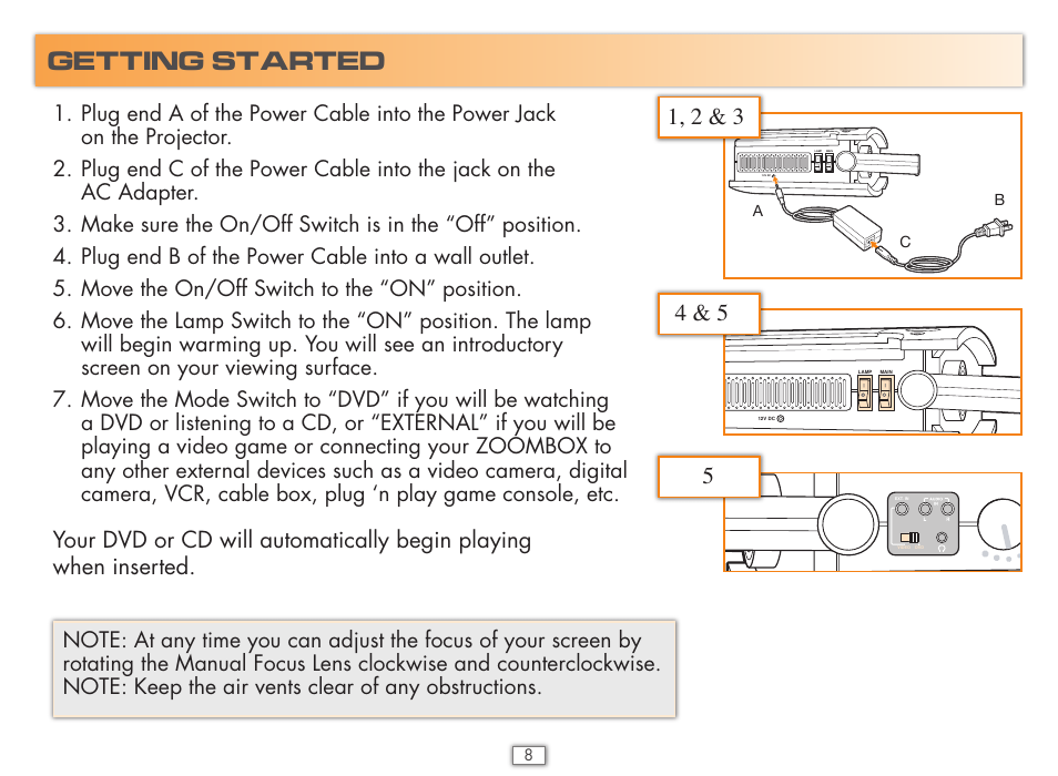 Getting started | Hasbro 75052 User Manual | Page 9 / 16