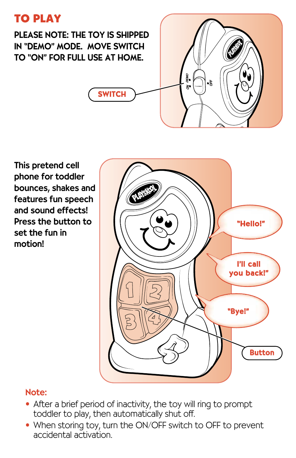 Hasbro Fun Shakin 06034 User Manual | Page 2 / 4