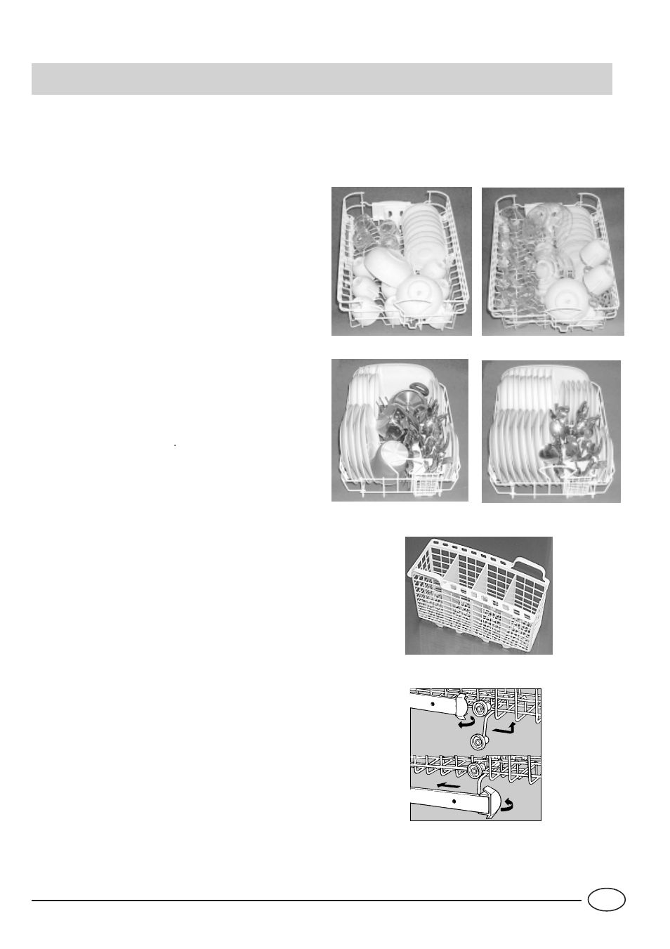 Carregar a louça | Indesit IDL 40 EU User Manual | Page 68 / 76