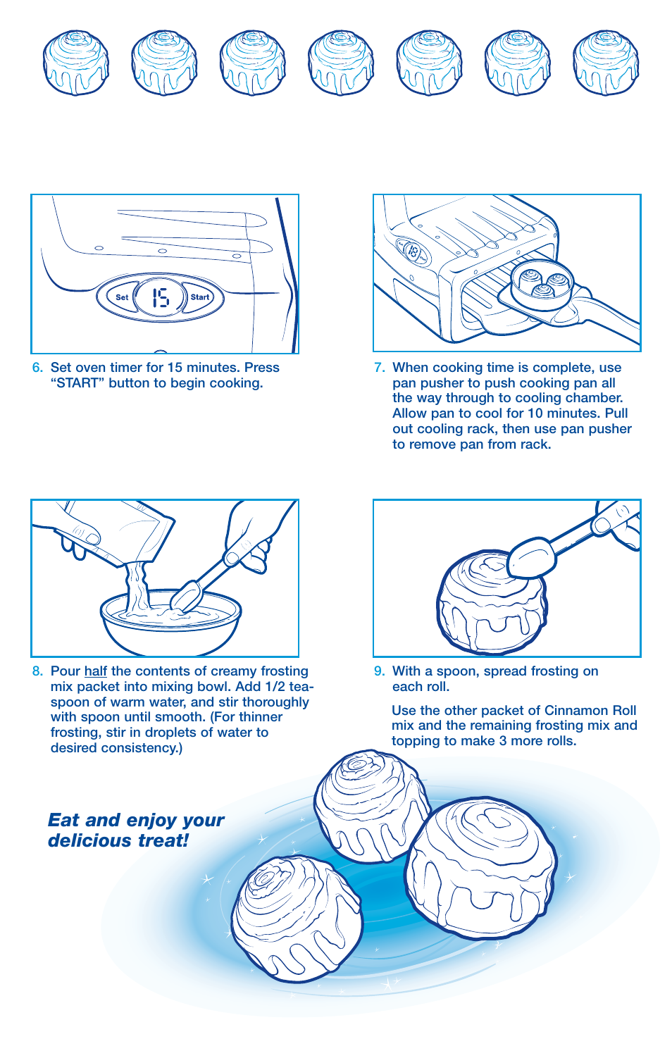 Eat and enjoy your delicious treat | Hasbro 65549/65705 User Manual | Page 3 / 4