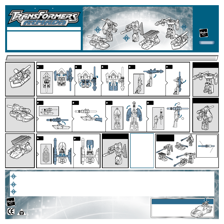 Hasbro TRANSFORMERS ARMADA 80735 User Manual | 1 page