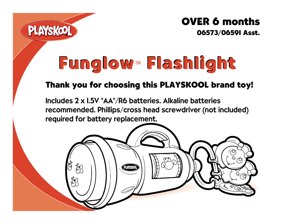 Hasbro Funglow 06573 User Manual | 4 pages