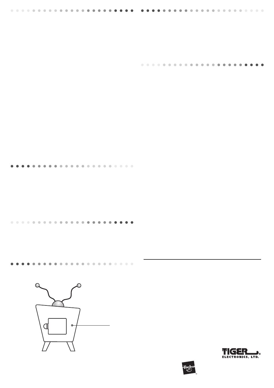 Giving clues, Scoring, Defect or damage | Day limited warranty, Let's play, Reset | Hasbro 07-119 User Manual | Page 2 / 2