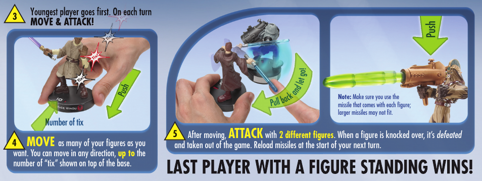 Attack, Move | Hasbro ATTACKTIX 2 Series User Manual | Page 3 / 14
