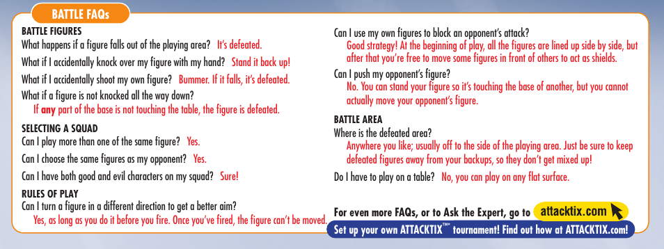 Hasbro ATTACKTIX 2 Series User Manual | Page 9 / 14