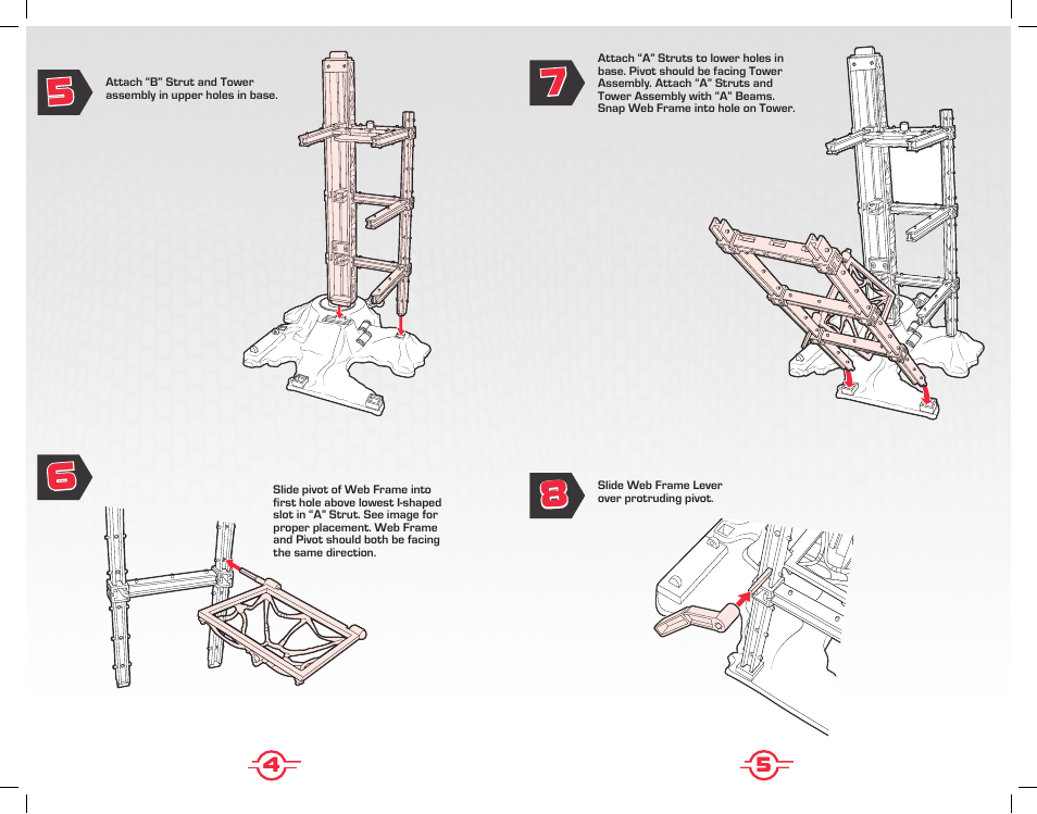 Hasbro Spiderman 3 Webworld Final Battle Playset 69173 User Manual | Page 3 / 8