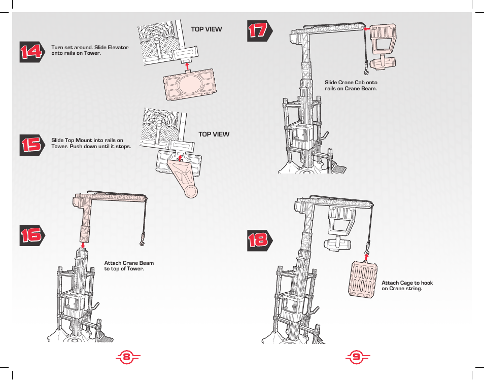 Hasbro Spiderman 3 Webworld Final Battle Playset 69173 User Manual | Page 5 / 8