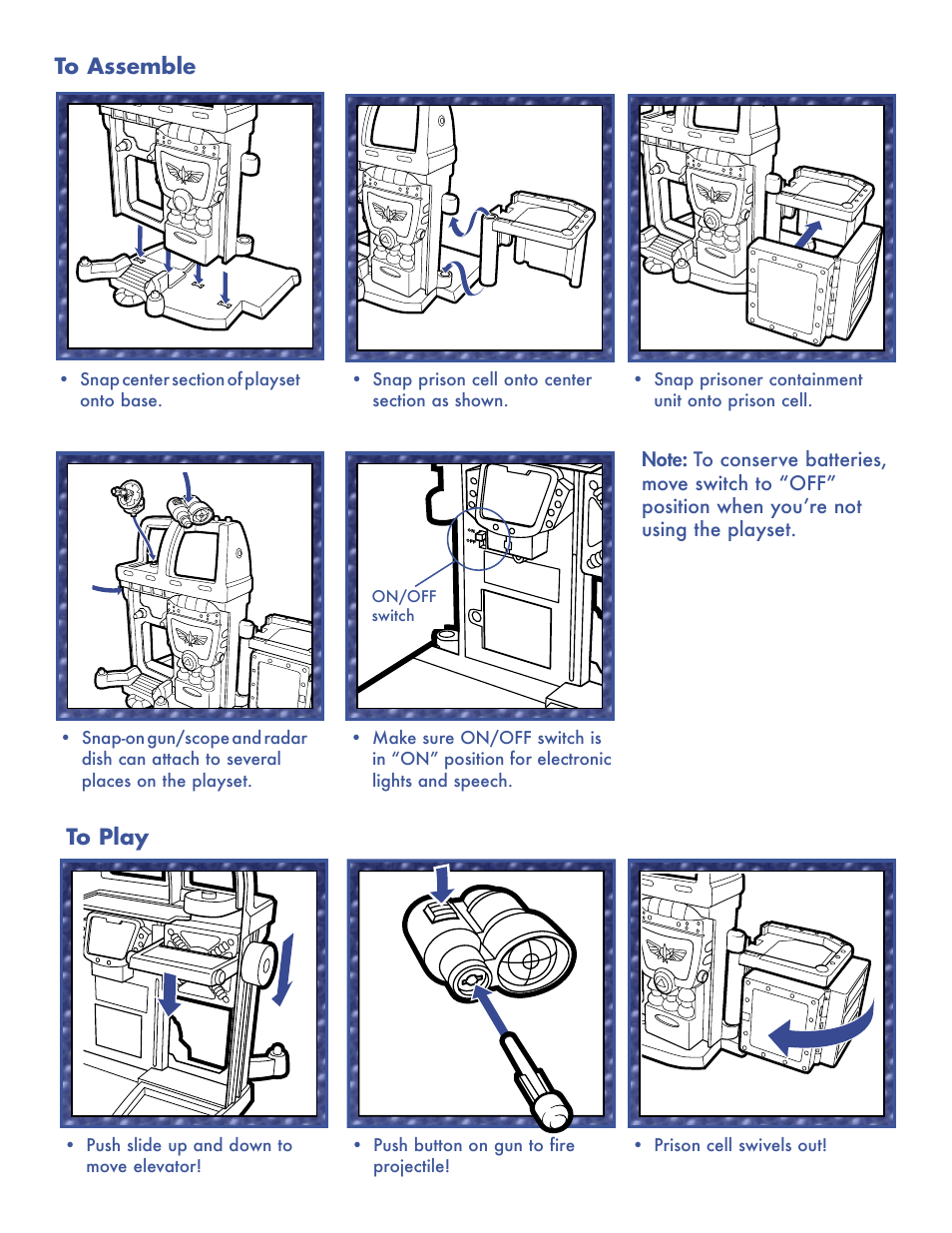 Hasbro 3116 User Manual | Page 2 / 4