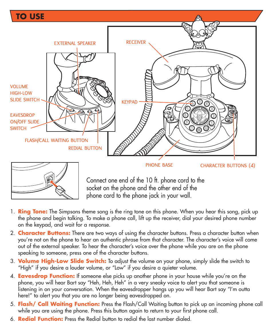 Hasbro The Simpsons 70236 User Manual | Page 3 / 4