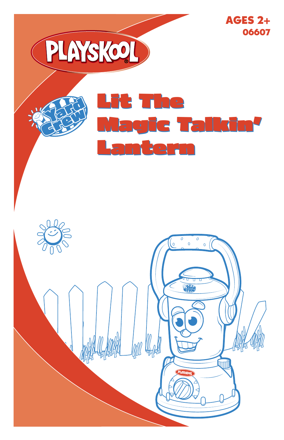 Hasbro Lit The Magic Talkin' Lantern 06607 User Manual | 4 pages
