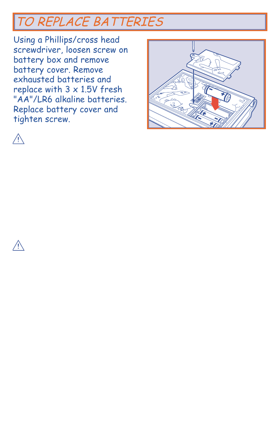 Caution, Important | Hasbro STANLEY 4930 User Manual | Page 3 / 4
