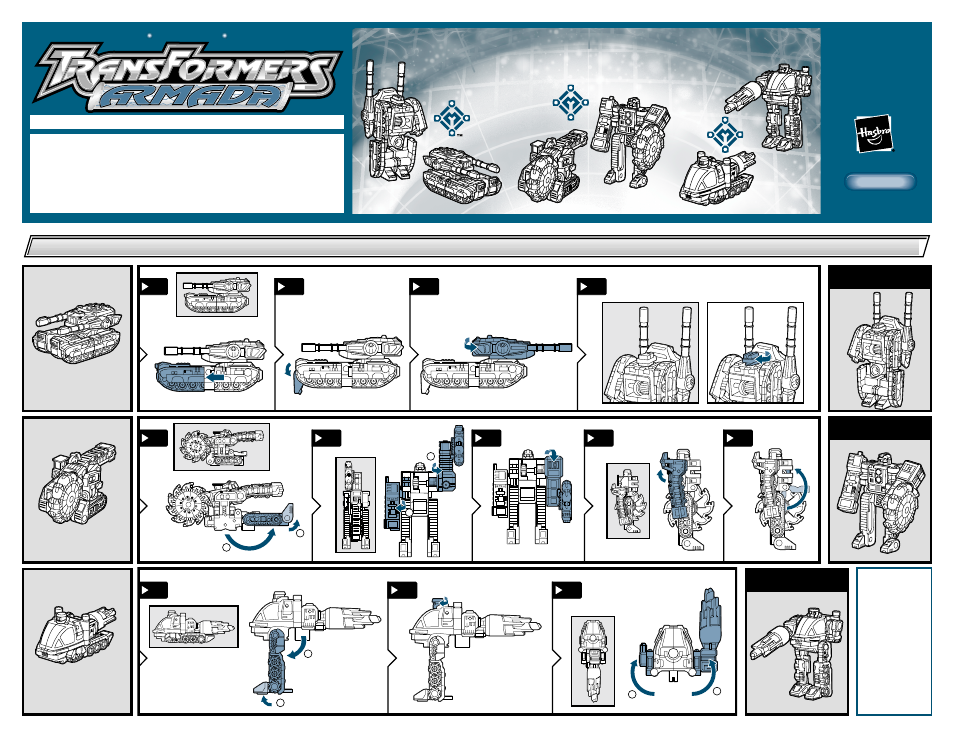 Hasbro Transformers 80701 User Manual | 1 page