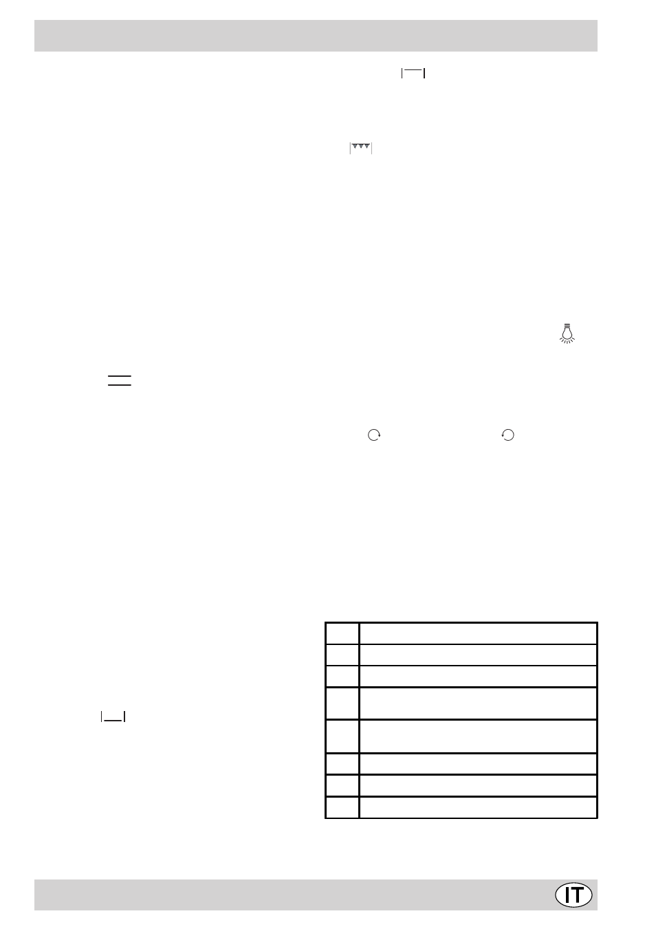 Istruzioni per l’uso | Indesit K 6E11 W User Manual | Page 7 / 28
