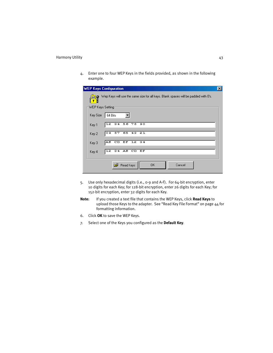 Harmony House 802.11a User Manual | Page 43 / 76