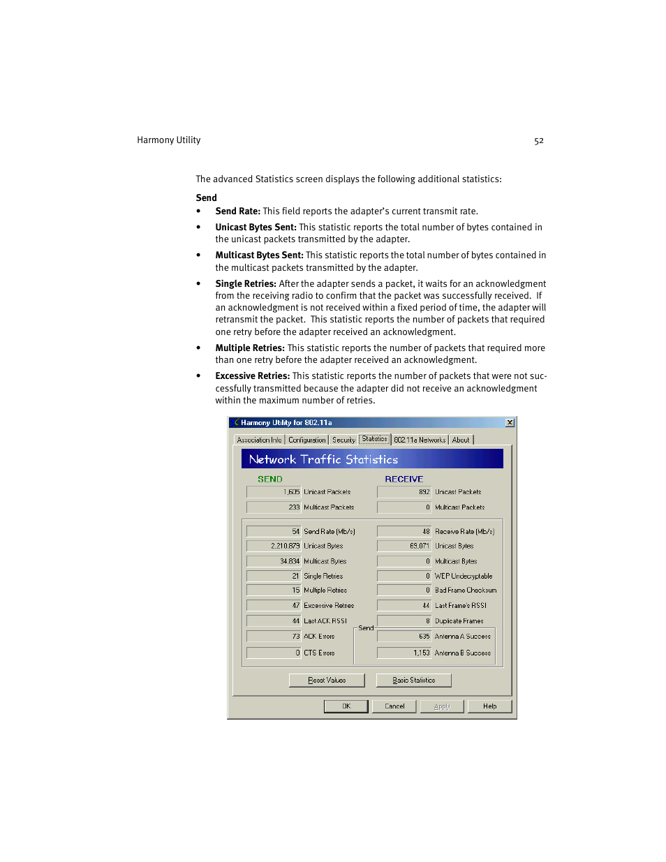 Harmony House 802.11a User Manual | Page 52 / 76