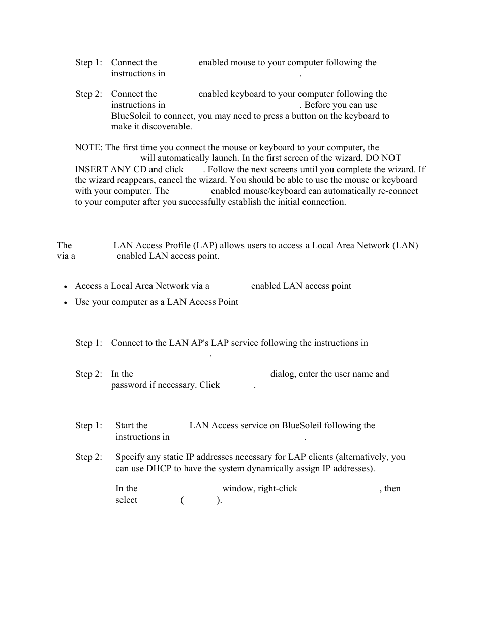 Lan access | HiFi Works BlueSoleil User Manual | Page 19 / 47