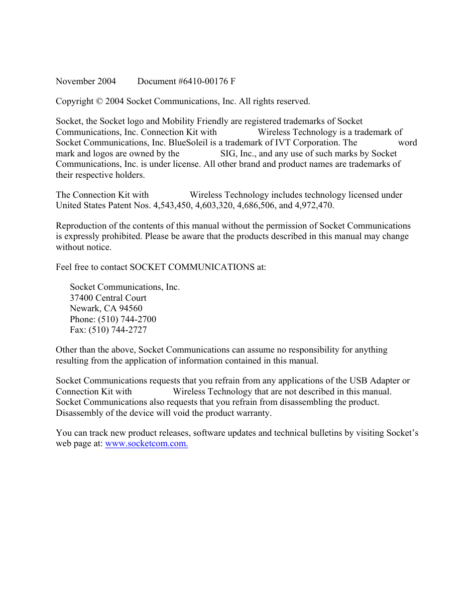 Copyright notice, 9 copyright notice | HiFi Works BlueSoleil User Manual | Page 43 / 47