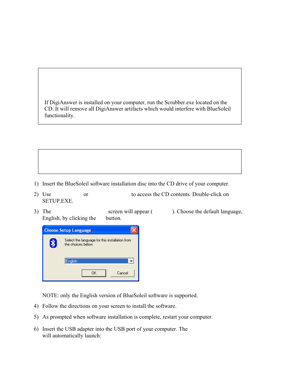 Basic operations, Bluesoleil installation, Socket bluetooth usb adapter | 2 basic operations | HiFi Works BlueSoleil User Manual | Page 7 / 47