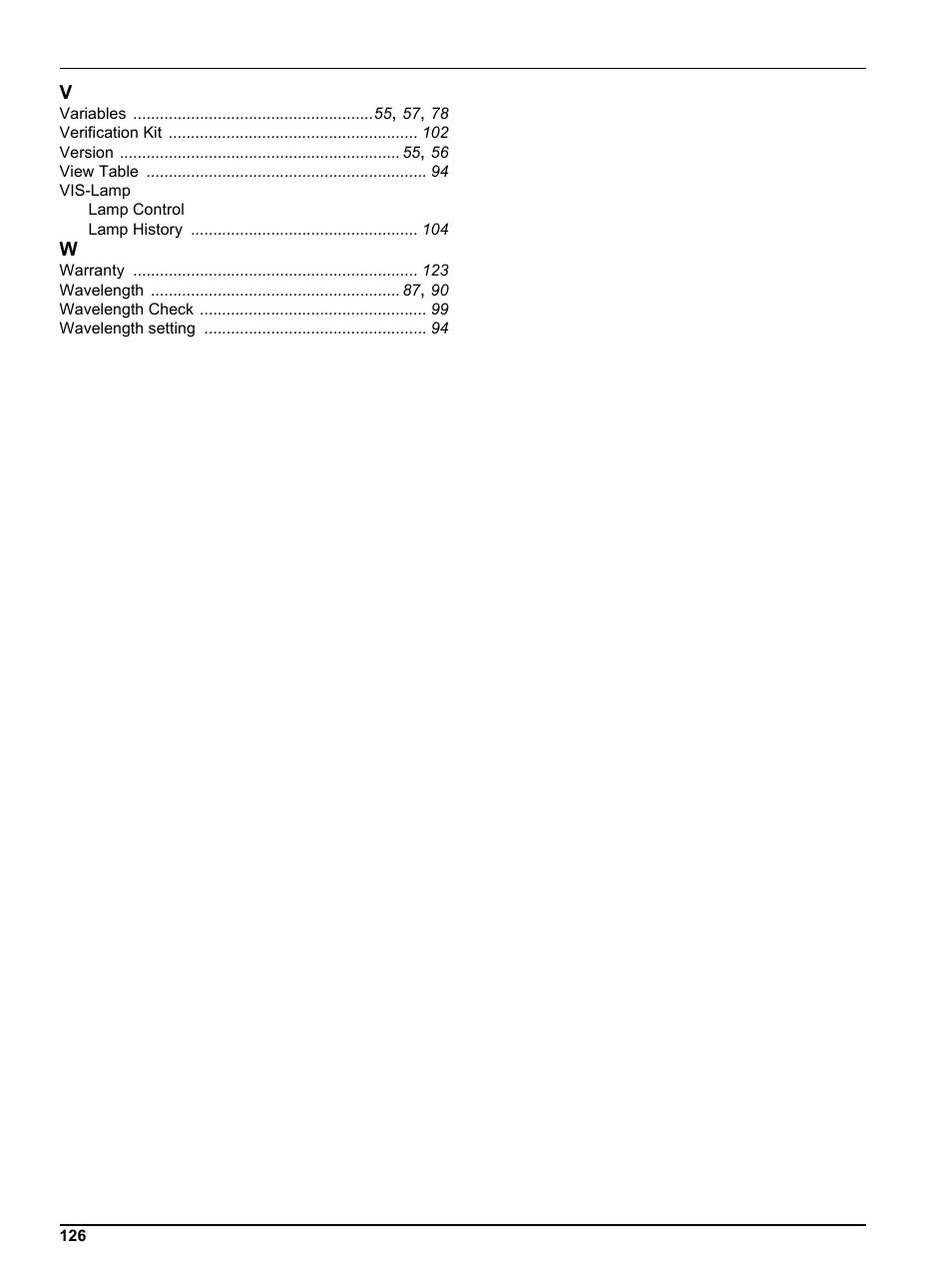 Hach Portable Spectrophotometer DR 2800 User Manual | Page 126 / 126