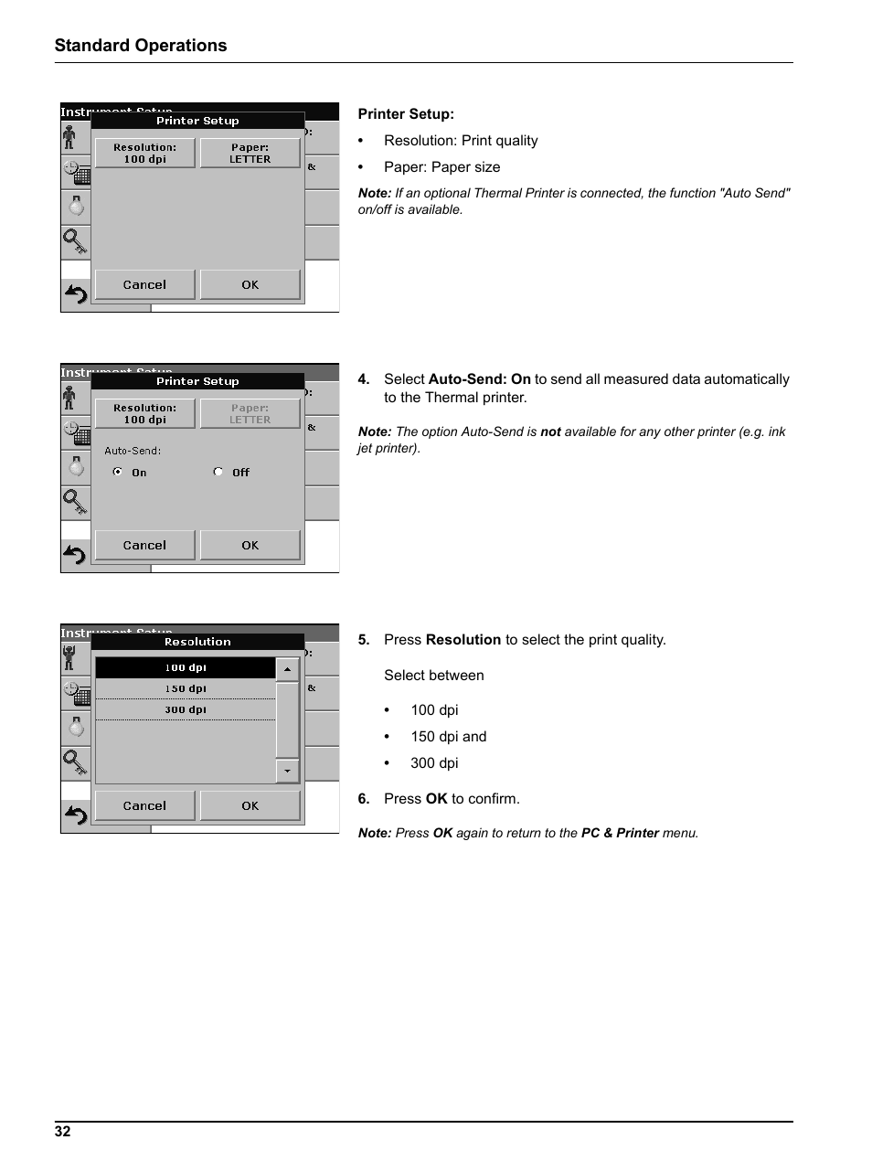 Standard operations | Hach Portable Spectrophotometer DR 2800 User Manual | Page 32 / 126