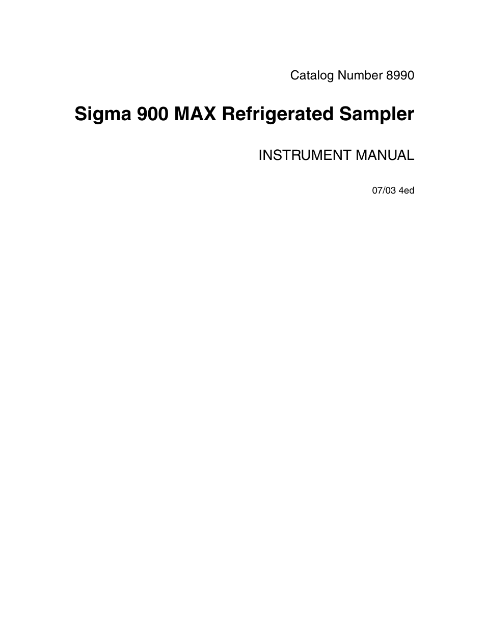 Hach 900 MAX User Manual | 160 pages