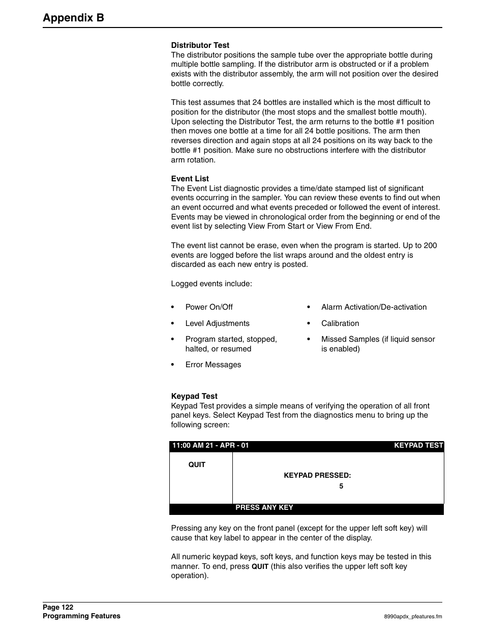 Appendix b | Hach 900 MAX User Manual | Page 124 / 160