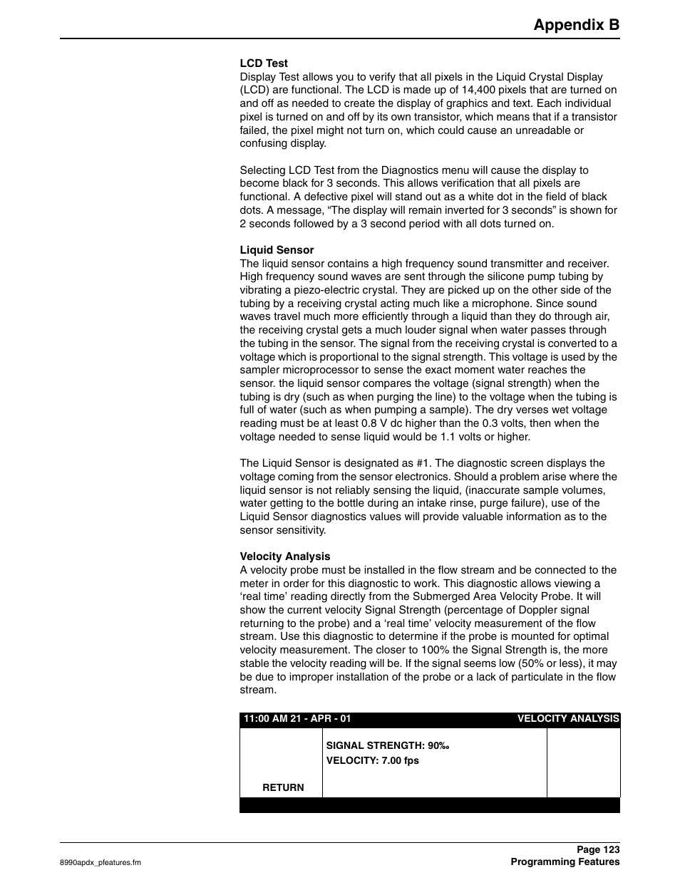 Appendix b | Hach 900 MAX User Manual | Page 125 / 160