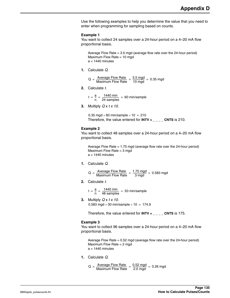 Appendix d | Hach 900 MAX User Manual | Page 137 / 160