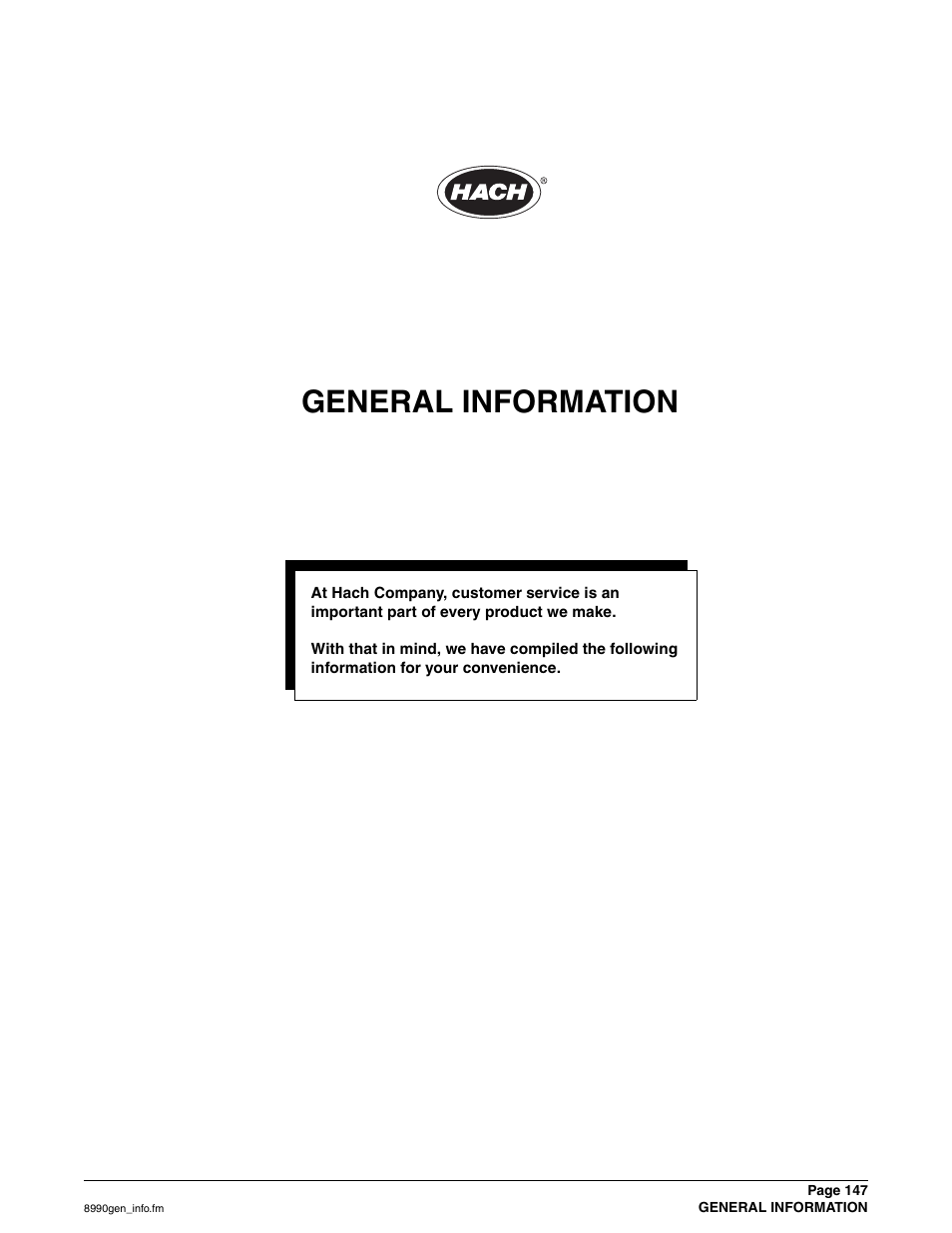 General information | Hach 900 MAX User Manual | Page 149 / 160