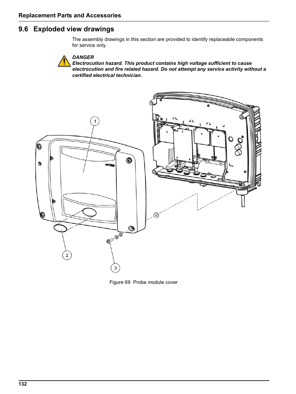 6 exploded view drawings | Hach sc1000 User Manual | Page 134 / 150