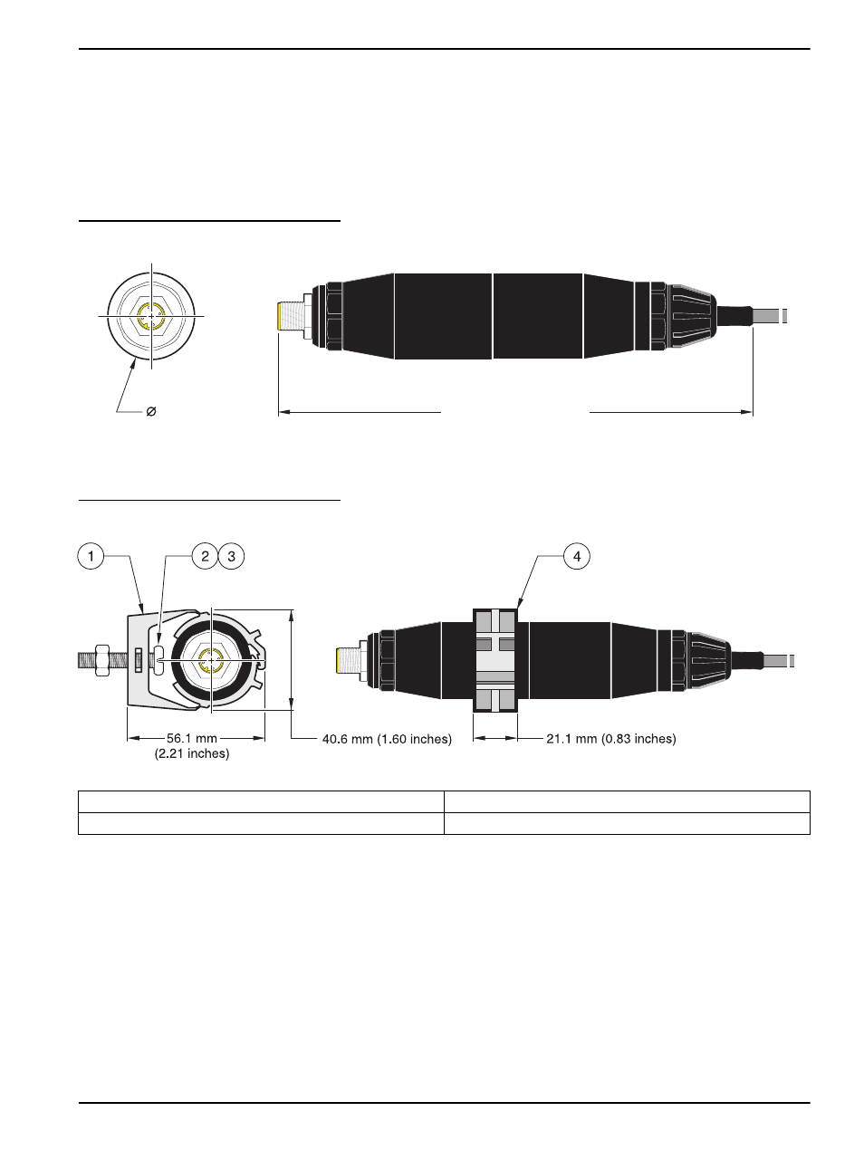 4 mounting the digital gateway, Figure 10 digital gateway dimensions, Figure 11 mounting the digital gateway | Mounting clip, Screw, pan head, ¹-28 x 1.25-in, Hex nut, ¹-28, Installation | Hach 6120118 User Manual | Page 17 / 52
