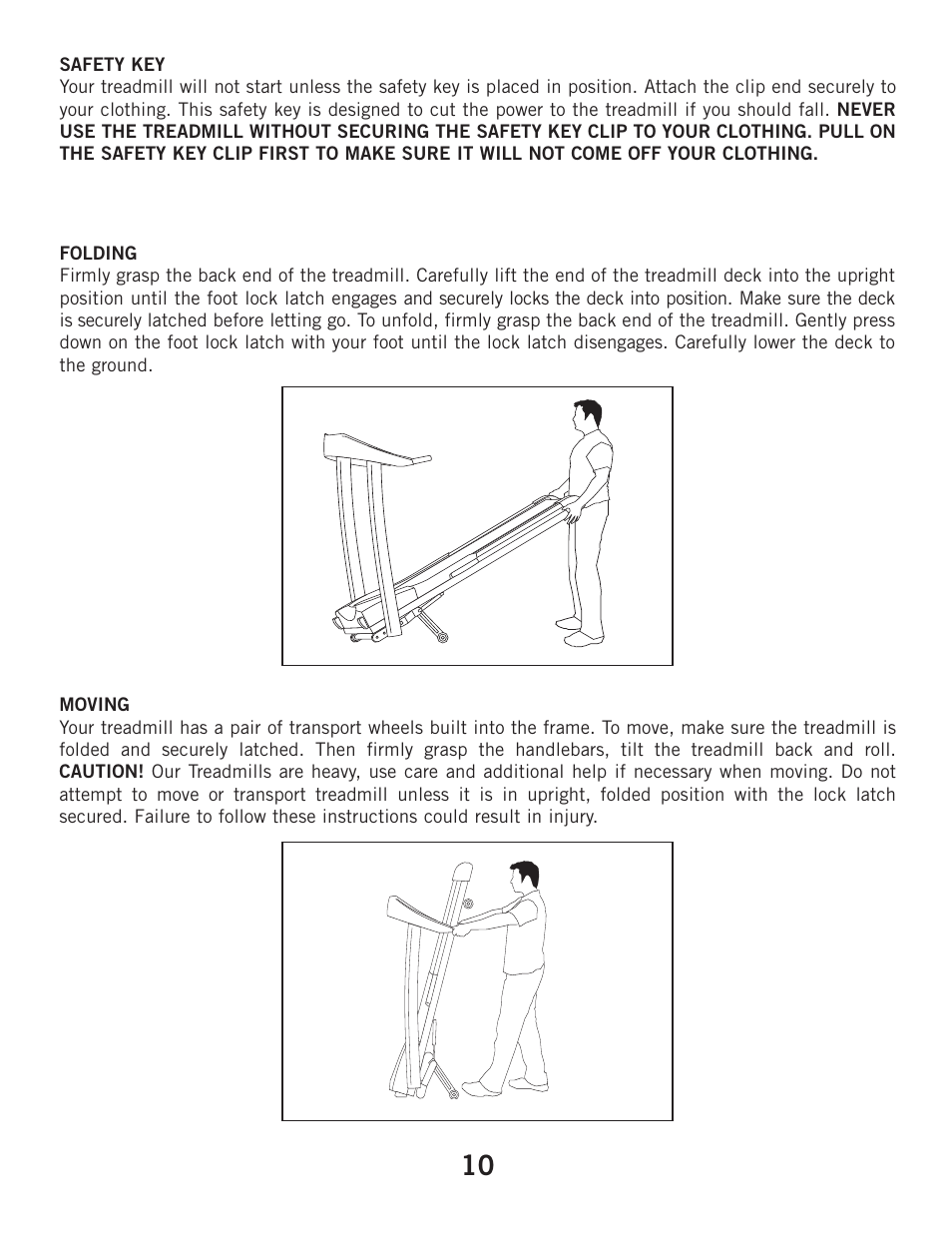 Horizon Fitness CLUB SERIES CST3 User Manual | Page 10 / 30