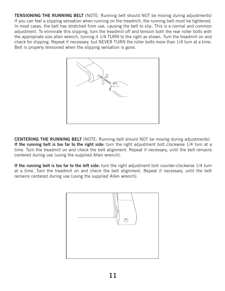 Horizon Fitness CLUB SERIES CST3 User Manual | Page 11 / 30