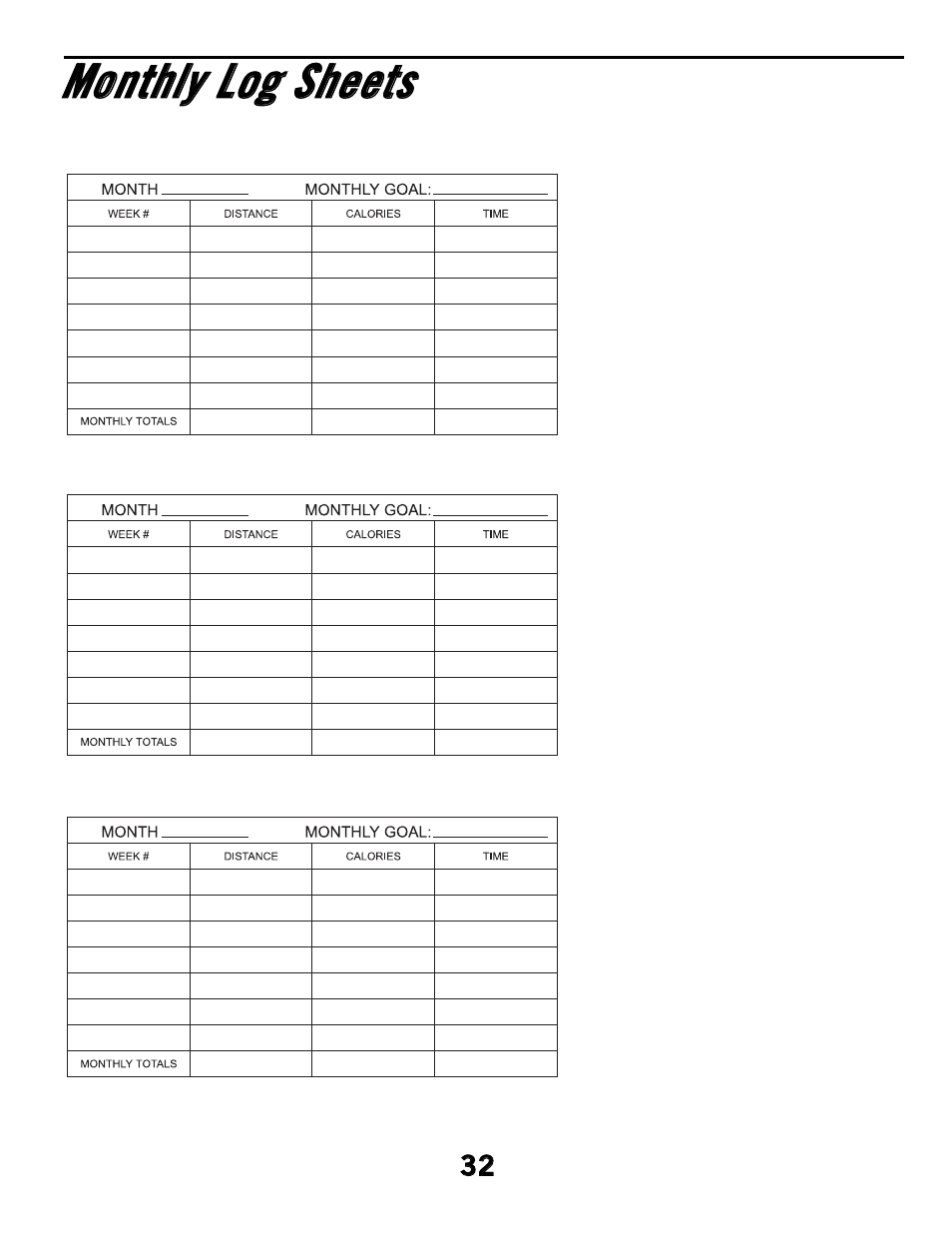 Horizon Fitness CSE2 User Manual | Page 32 / 34