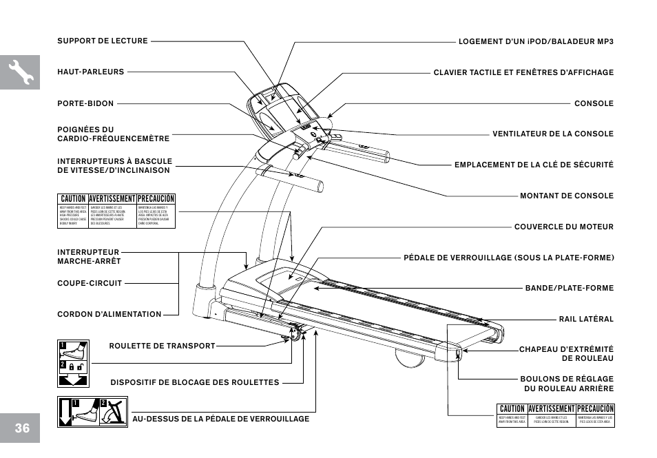Horizon Fitness CT9.1 User Manual | Page 36 / 88