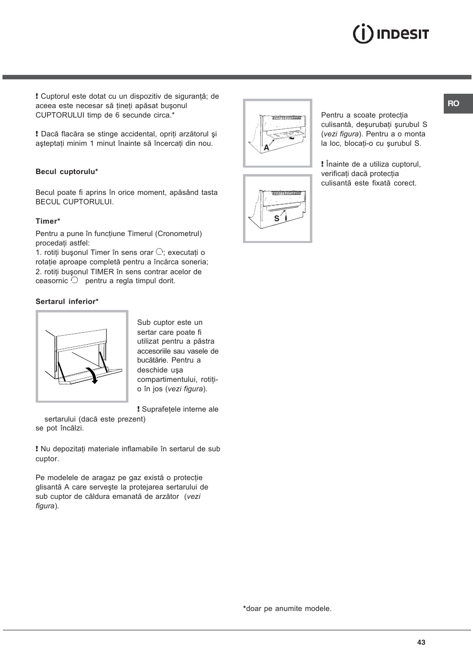 Indesit K 1G2 User Manual | Page 43 / 56