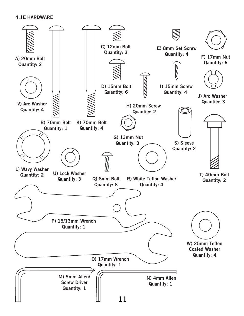 Horizon Fitness ELITE 4.1E User Manual | Page 11 / 42